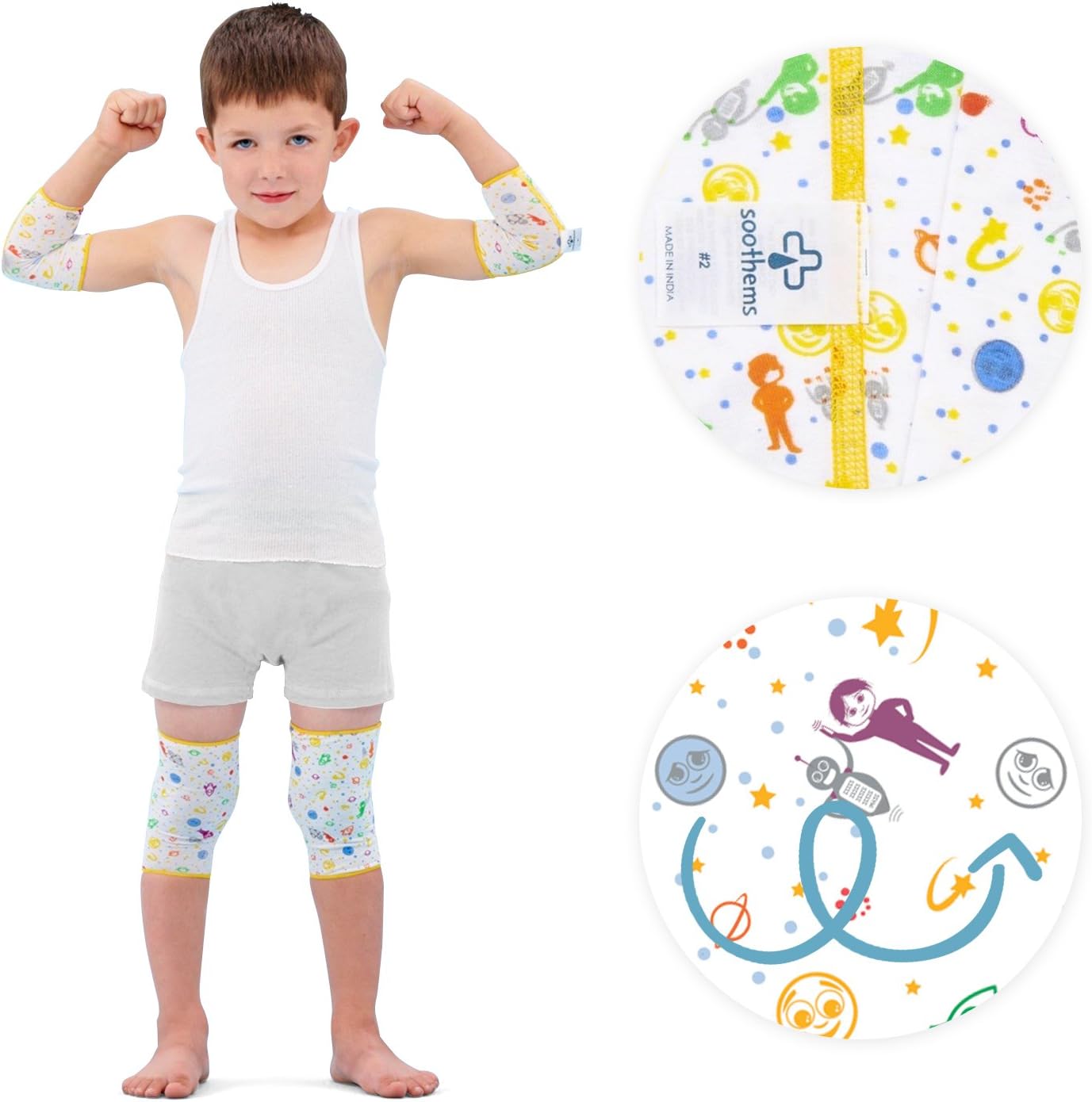 Eczema Arm or Leg Sleeves for Itch Relief and Wet Wrap Bandages for Baby & Kids