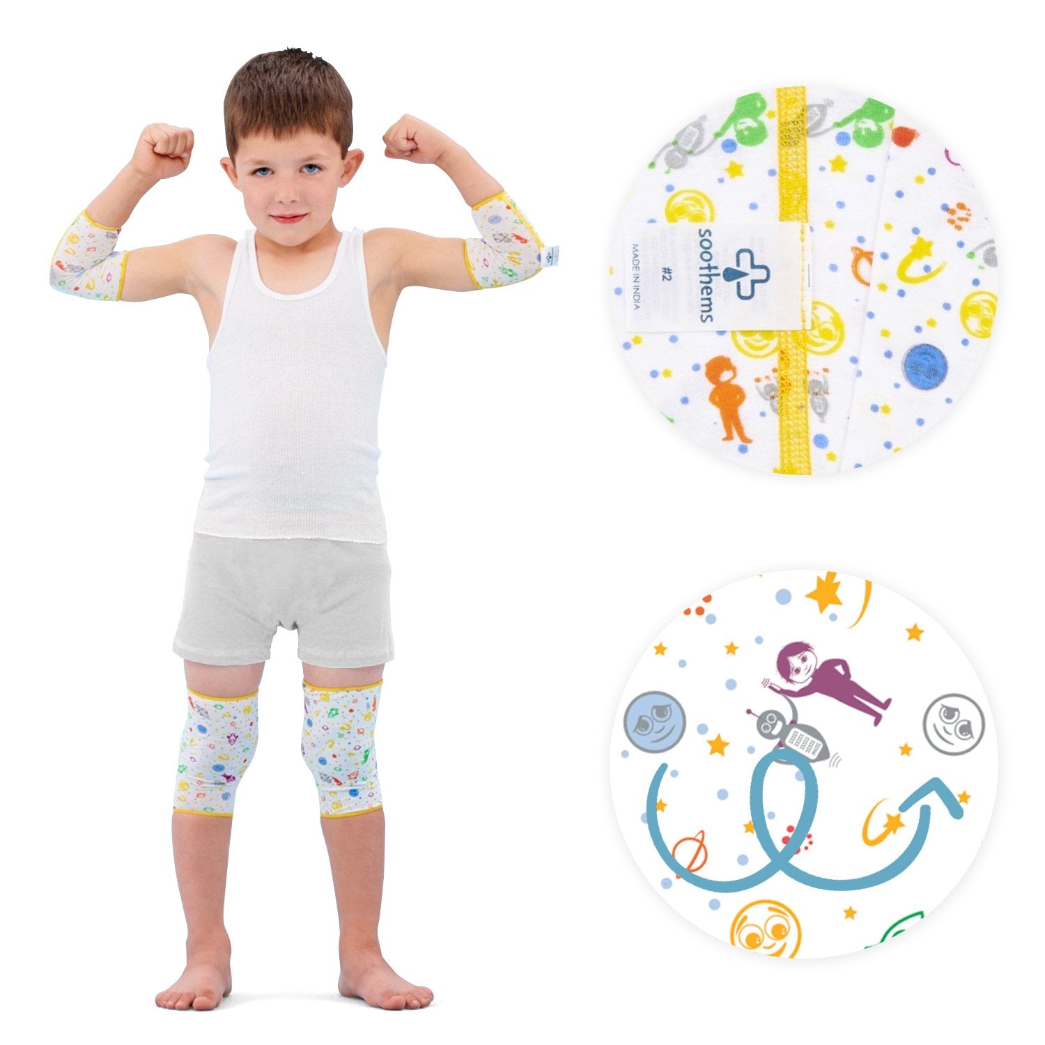 Eczema Arm or Leg Sleeves for Itch Relief and Wet Wrap Bandages for Baby & Kids