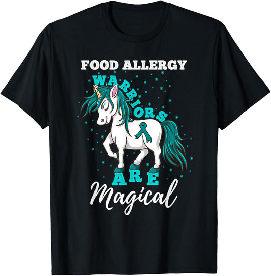 Food Allergy Warriors Are Magical Food Allergy Awareness T-Shirt
